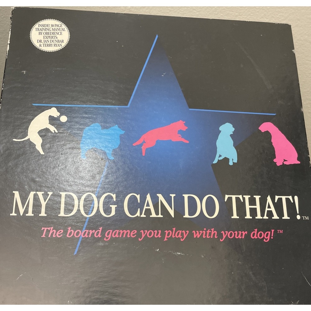 My Dog Can Do That Board Game Pre-Owned No Guts No Glory 1996 Complete